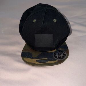 Brixton Black and Camouflage Hat